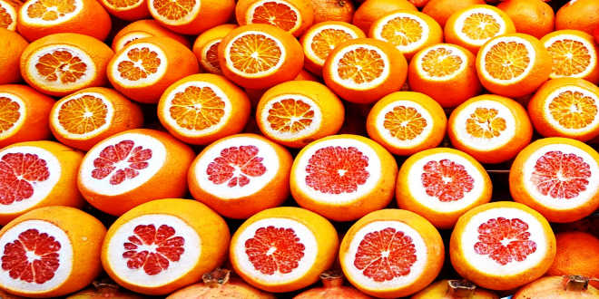 Naranja y pomelo