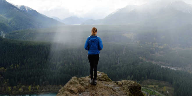 Wandern aerobe Übung