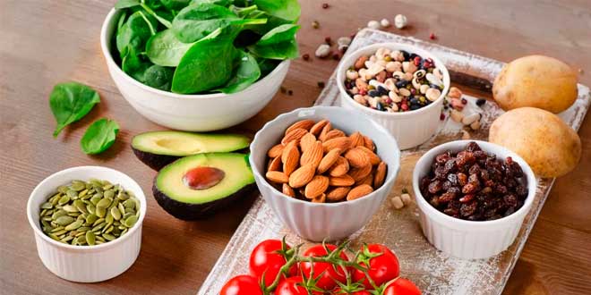 Alimentos saludables con sodio