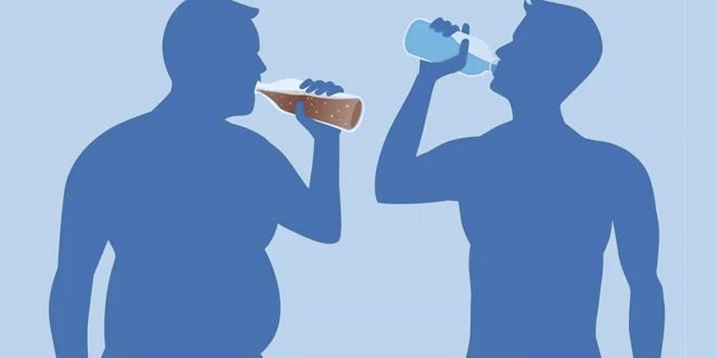 Beber agua para sacar abdominales
