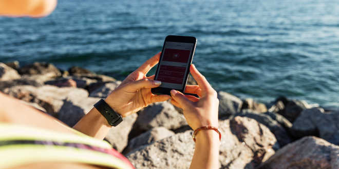 App para móvil y deporte