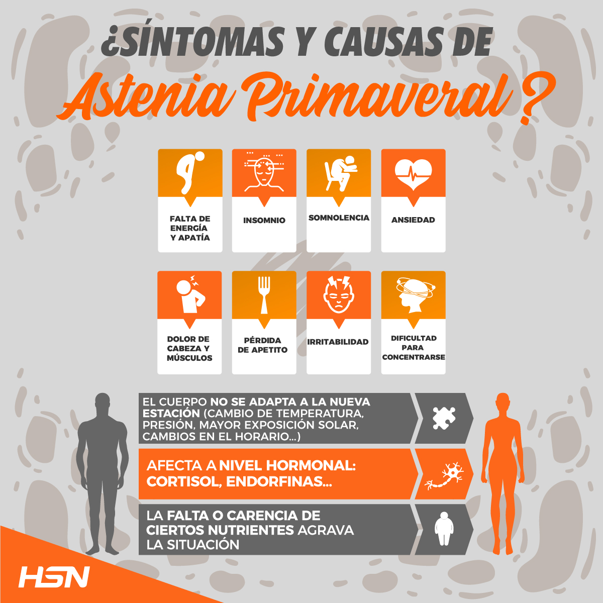 ¿Cuáles son las causas de la Astenia Primaveral?