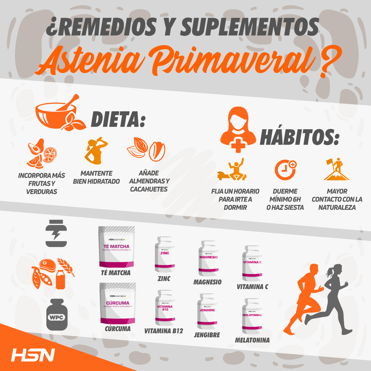 ¿Qué suplementos ayudan a combatir la Astenia Primaveral?