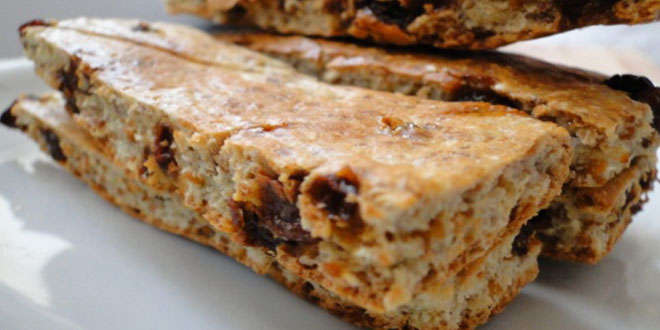 Barritas energéticas de arroz, avena y whey protein