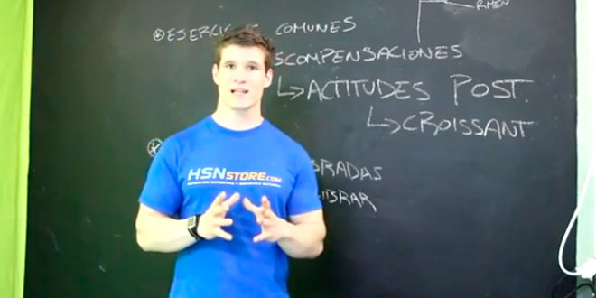 Descompensaciones musculares, el «Croissant» postural