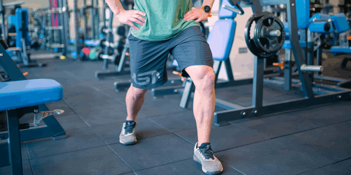 Psoas par rétroversion et extension, en position debout