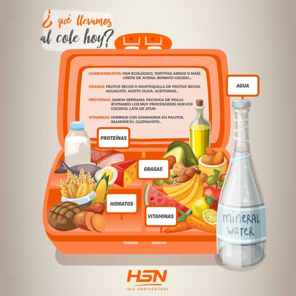 Comida para llevar al colegio