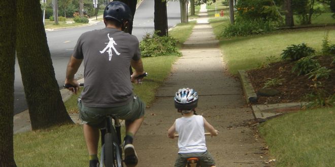 Bicicleta Pai e Filho