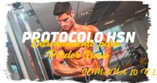 Rutina para perder grasa semana 10 y 11