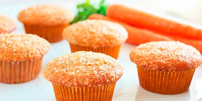 Magdalenas de Zanahoria