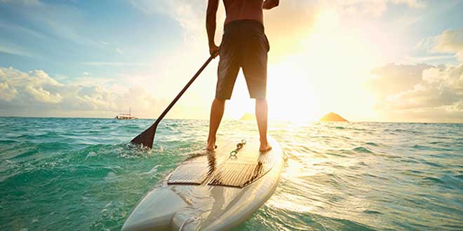 Paddle surf, una buena alternativa para entrenar en el verano Paddle surf, una buena alternativa para entrenar en el verano