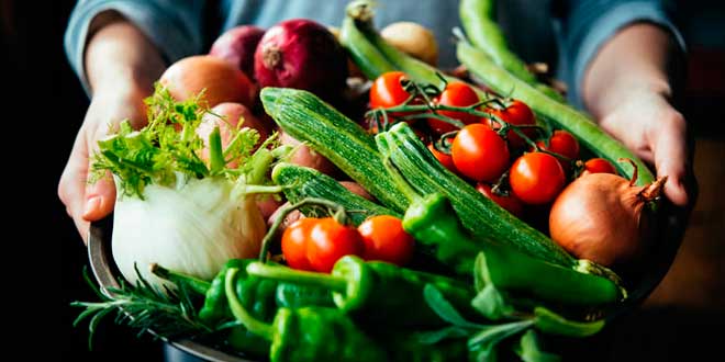Frutas y Verduras para combatir la retencion de liquidos