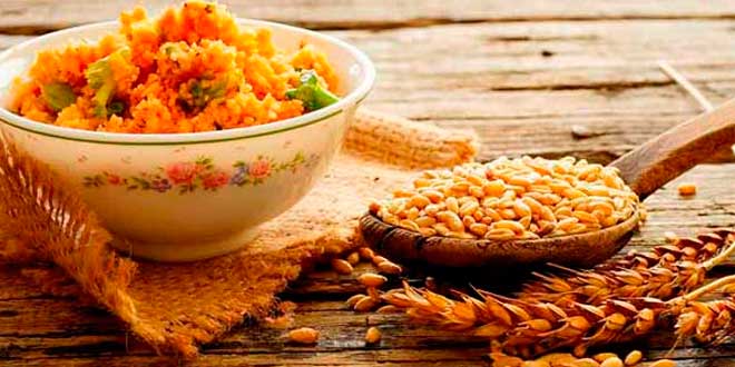 Bulgur Bulgur fuente de carbohidratos