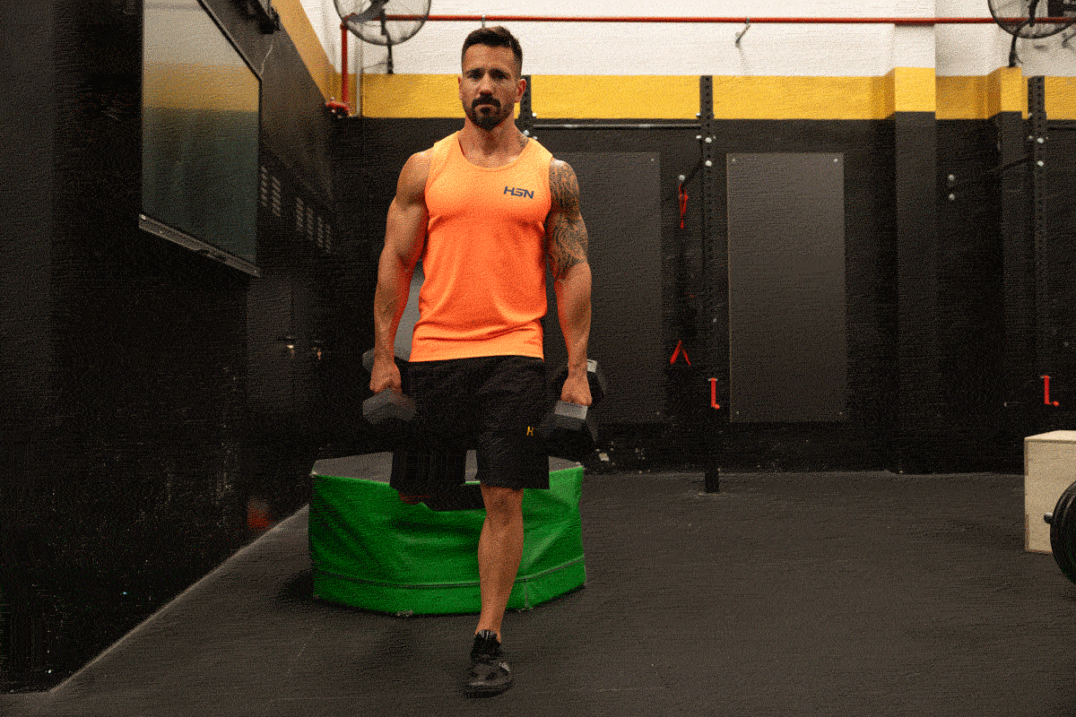 Split squat búlgaro