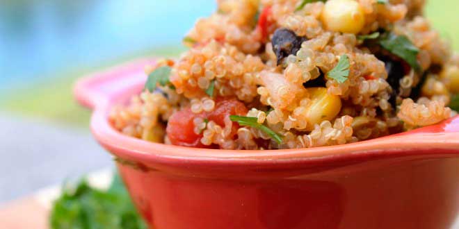 Receitas com Quinoa