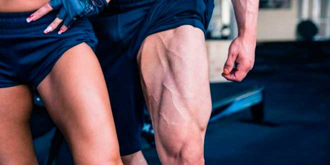 Jambes fines et fortes