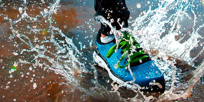 Correr y Lluvia