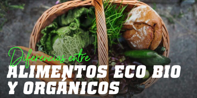 Alimentos ECO, Bio y Orgánicos: ¿existen diferencias?