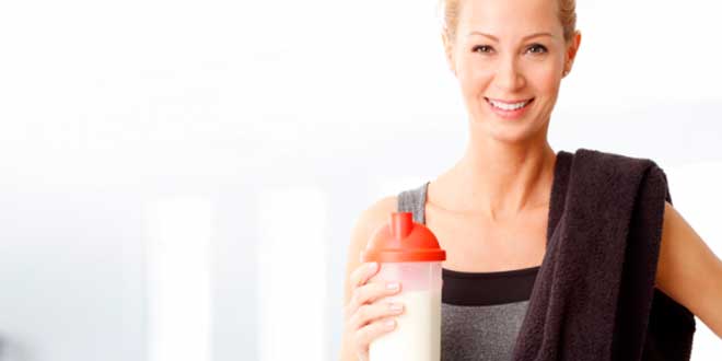 Batido de Proteínas después de entrenar