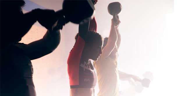 Mujeres y Hombres entrenando del mismo modo