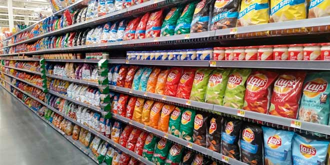 Pasillo Supermercado Comida Chatarra