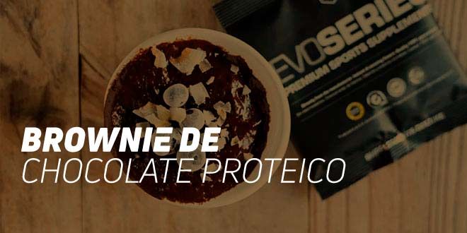 Brownie de Chocolate Proteico