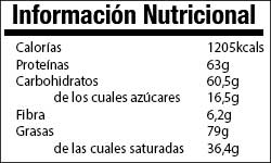 Valor nutricional mousse proteico