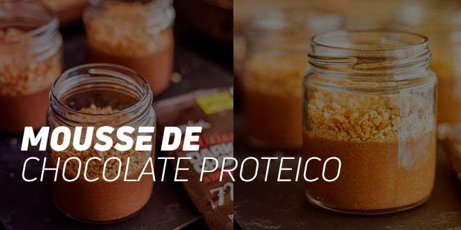 Mousse de Chocolate Proteico