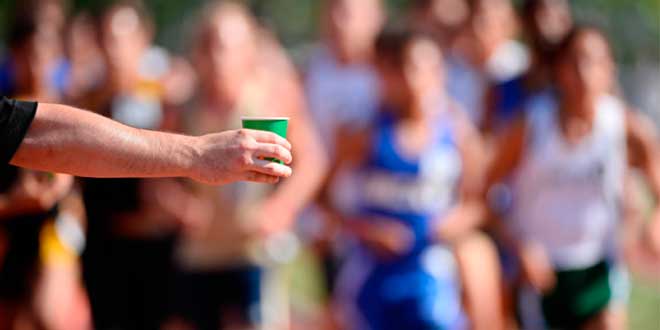 Boire après la course