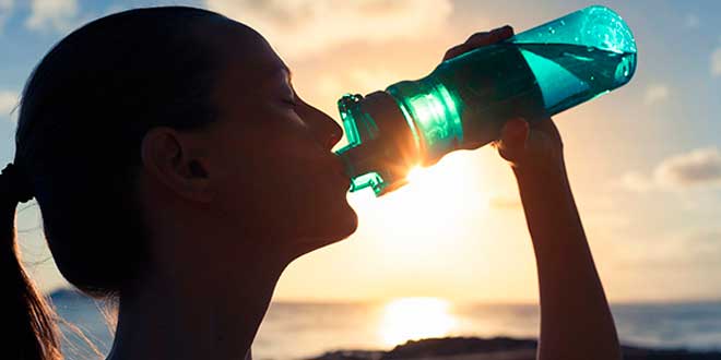 Boire avant la course