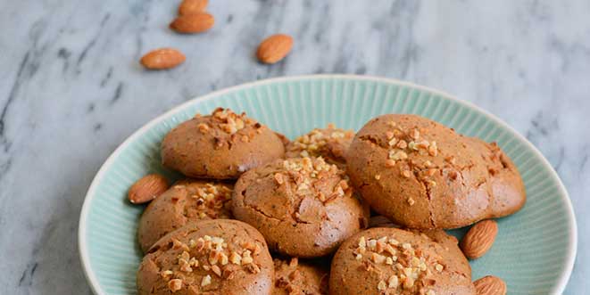 Galletas con almendras