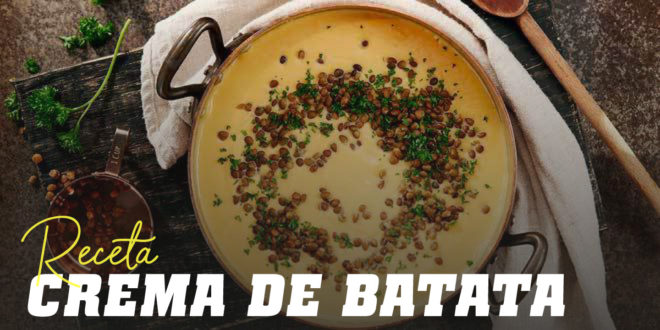 Crema de Batata con Lentejas Crema de Batata con Lentejas