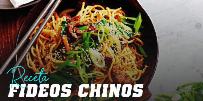 Fideos Chinos con Ternera y Sésamo