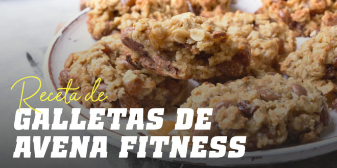 Receta galletas de avena fitness