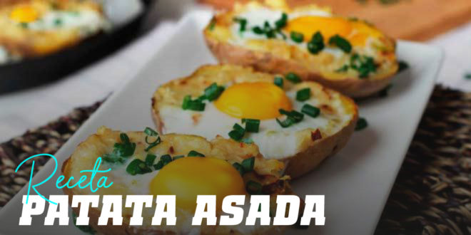 Patata Asada con Huevo Patata Asada con Huevo