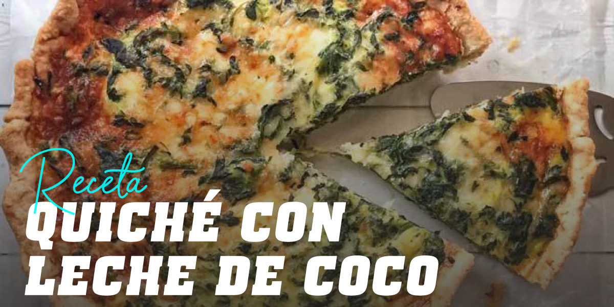 Quiché con Leche de Coco y Verduras Quiché con Leche de Coco y Verduras