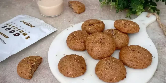 Receta de galletas caseras con proteína Whey Receta de galletas caseras con proteína Whey