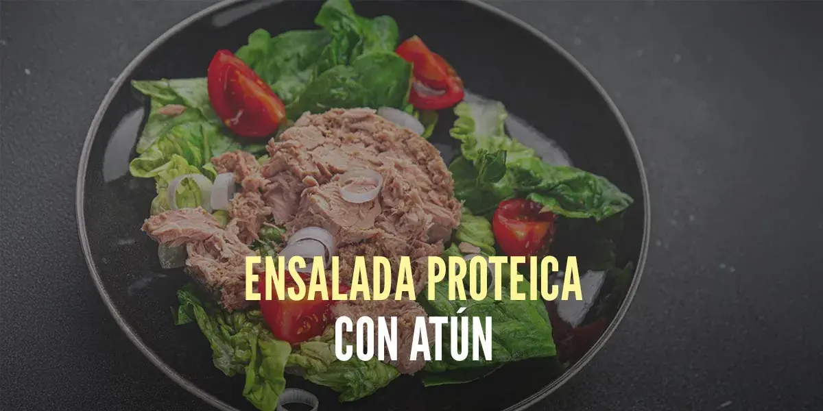 Ensalada fitness post entrenamiento HSN
