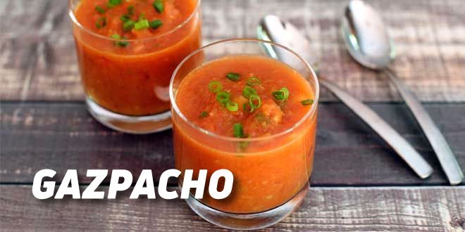 Sopa de Tomate Fría (Gazpacho Andaluz) Sopa de Tomate Fría (Gazpacho Andaluz)