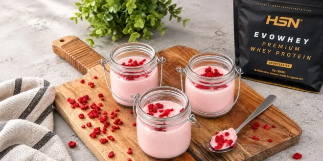 Receta de Petit-Suisse con Evowhey