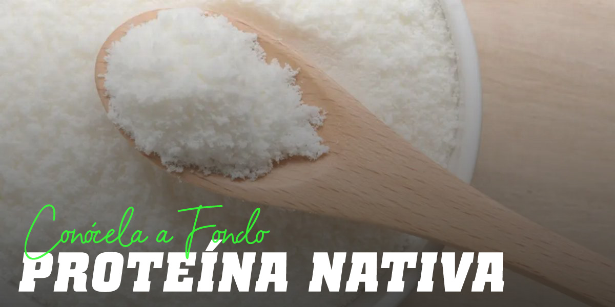 Qué es la proteína de suero nativa y cuáles son sus beneficios