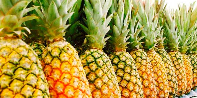 Alimentos Antiinflamatorios: Piña Piña y bromelina