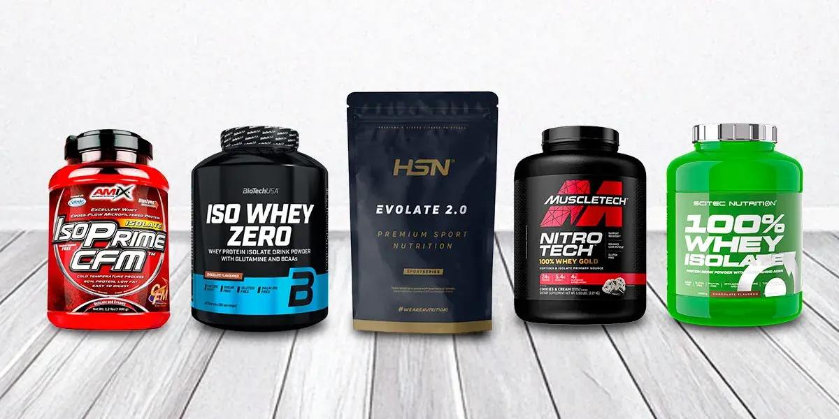 Comparativa Proteínas Isoladas