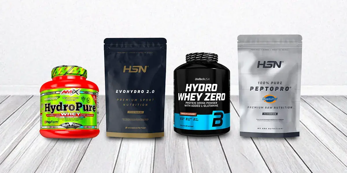 Comparativa Proteínas Hidrolisadas