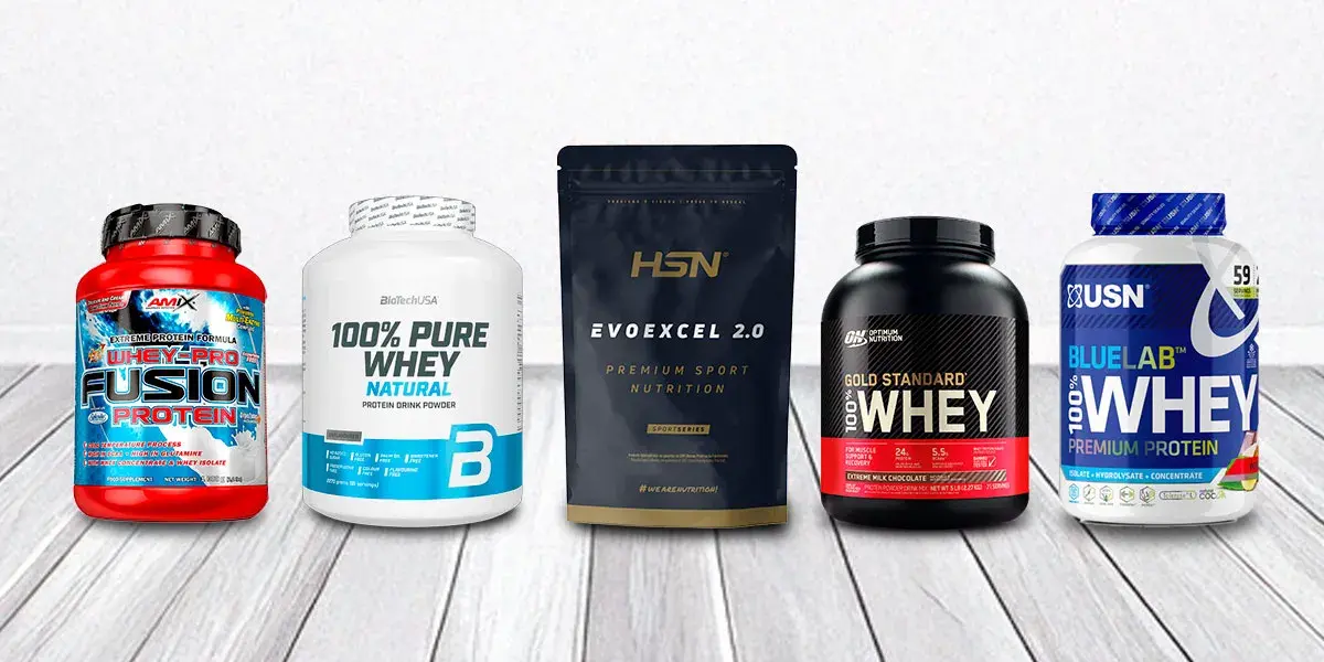 Comparativa Proteínas Mistura Isolado e Concentrado 