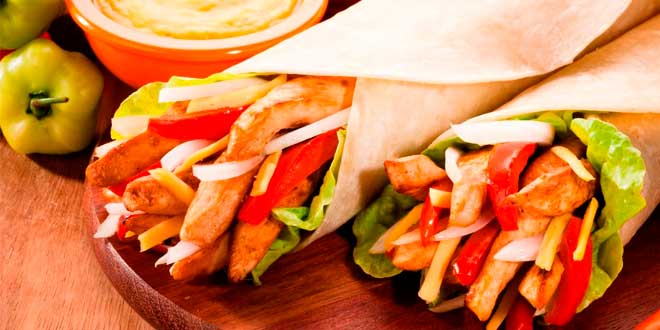 Fajitas de Poulet