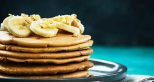 Tortitas de Avena, clara de huevo y plátano