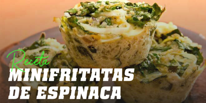 Mini Fritatas de Espinaca, Quinoa y Queso Mini Fritatas de Espinaca, Quinoa y Queso