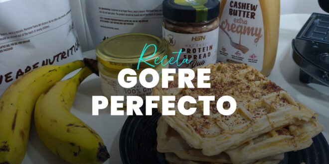 Gofre Perfecto de Avena y Albumina de Huevo Gofre Perfecto de Avena y Albumina de Huevo