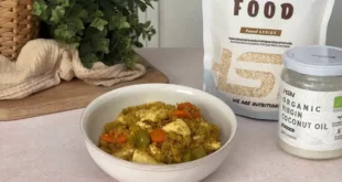 Quinoa con Pollo al Curry